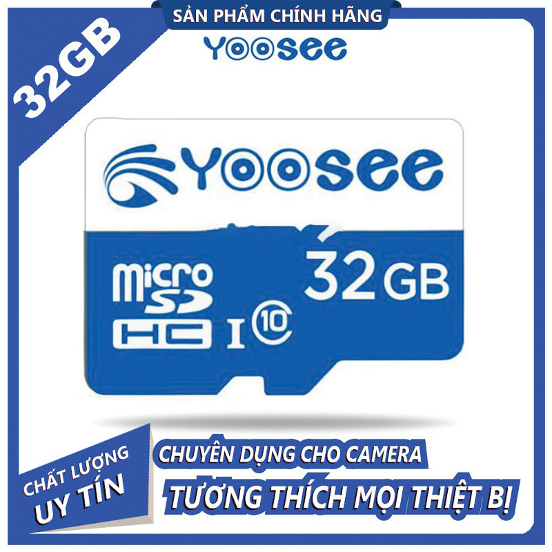 Bảng Giá Thẻ Nhớ Camera Yoosee Chính Hãng